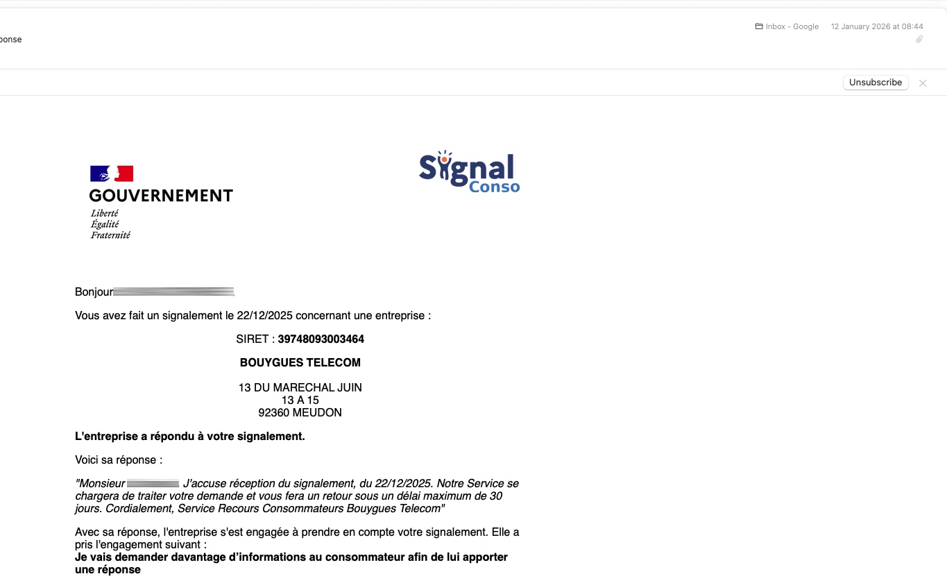 Comment j'ai eu 4 frais abusifs chez Bouygues Telecom dès le premier mois — et comment vous défendre contre les pratiques d'usure organisée