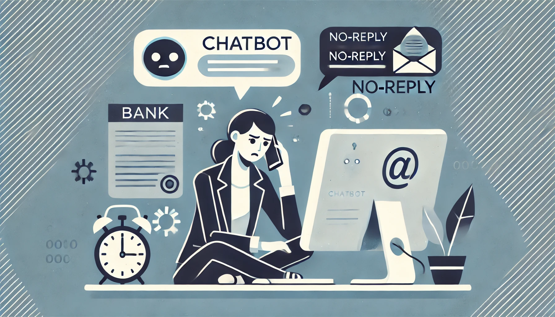 Temps de réponse et temps de résolution des demandes par les services clients dans les banques en ligne par l'exemple