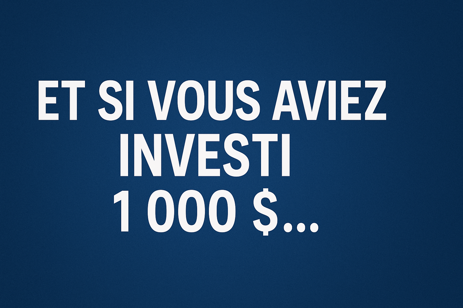 Plus que la baisse, l'IPO, ce meilleur moment pour investir en Bourse ?