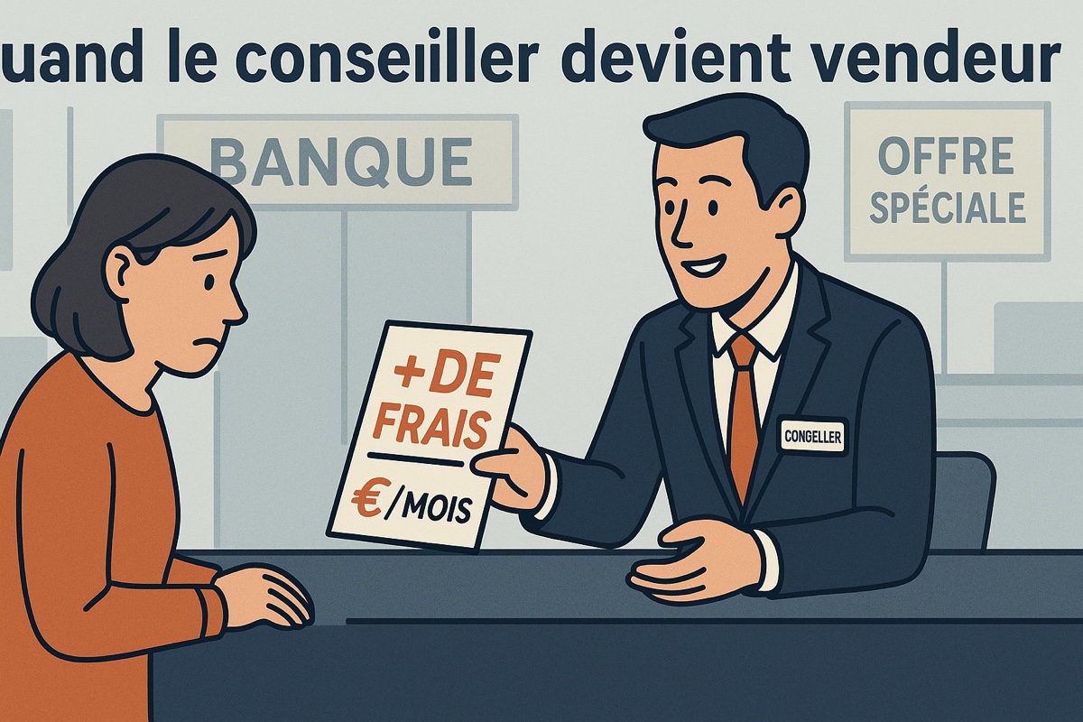 Quand les "conseillers" bancaires deviennent des vendeurs : chronique d'un rendez-vous ordinaire à La Banque Postale de Rennes